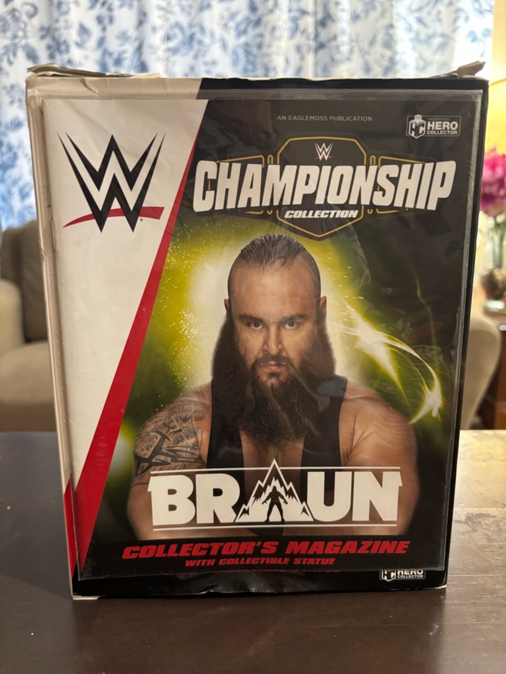 Eaglemoss WWE Championship Collection Braun Strowman Figure With Magazine